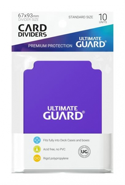 Ultimate Guard Card Divider Standard Size Violett