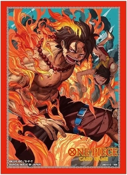 One Piece Card Game - Official Sleeves 'Portgas.D.Ace'