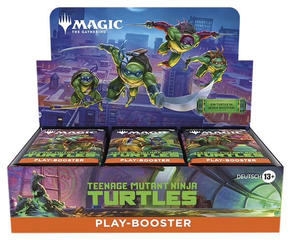MTG - Teenage Mutant Ninja Turtles Play-Booster-Display - DE