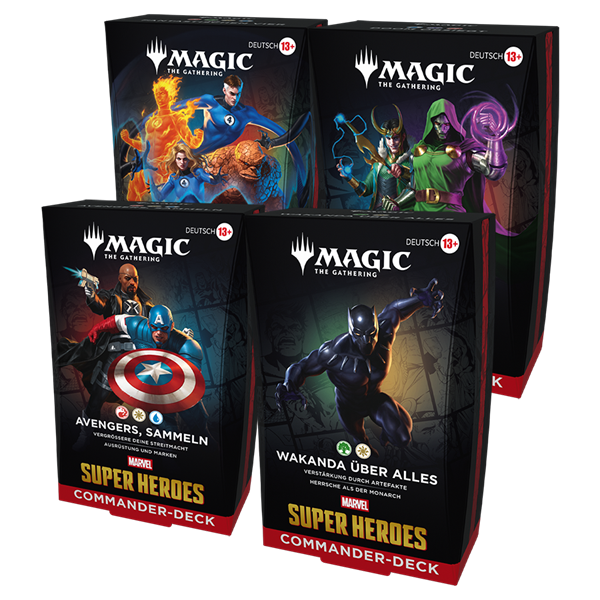 MTG - Marvel Super Heroes Commander Deck Set - DE