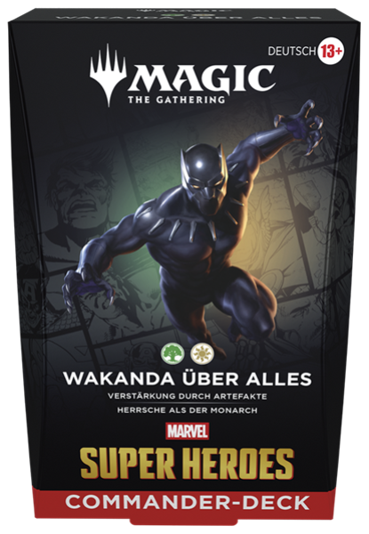 MTG - Marvel Super Heroes Commander Deck 'Wakanda über alles' - DE