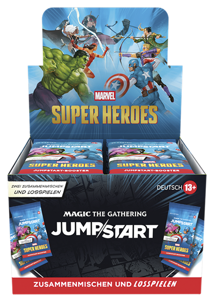 MTG - Marvel Super Heroes Jumpstart-Booster-Display - DE