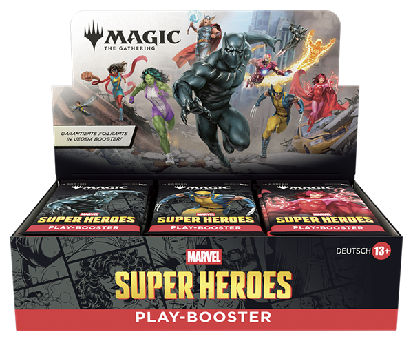 MTG - Marvel Super Heroes Play-Booster-Display - DE