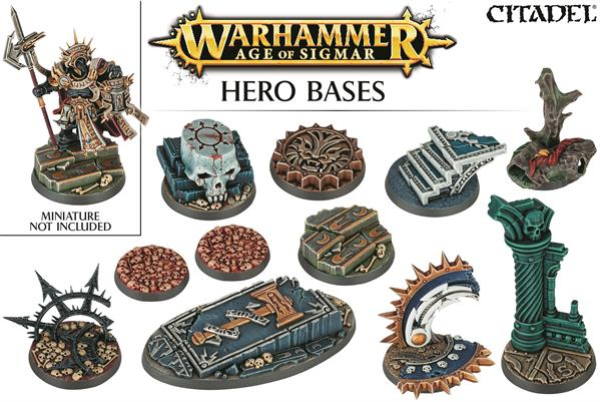 (64-02) Age of Sigmar Hero Bases