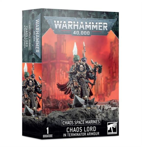 (43-12) Chaos Space Marines Chaos Lord in Terminatorrüstung