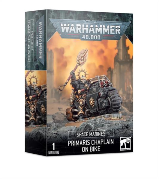 (48-31) Primaris-Ordenspriester auf Bike der S/M