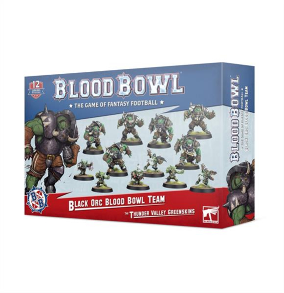 (202-12) Blood Bowl: Black Orc Team