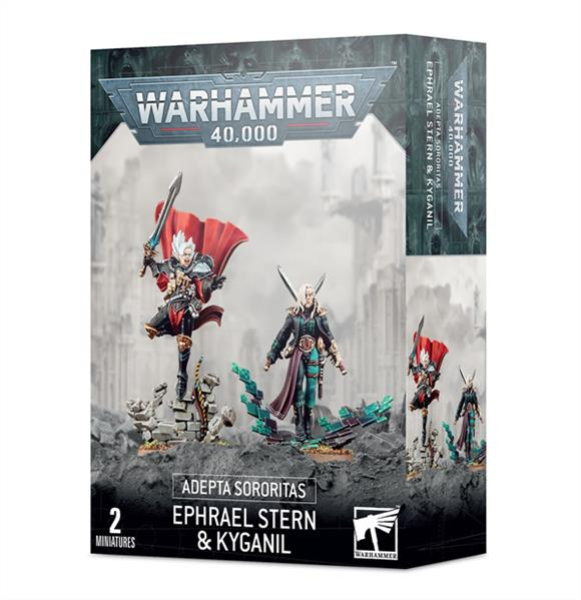(40-50) Adepta Sororitas Ephrael Stern & Kyganil