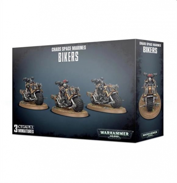 (43-08) Chaos Space Marines Bikers