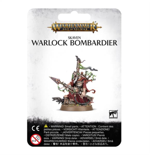 (90-25) Skaven Warlock Bombardier