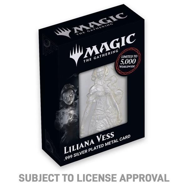 Magic the Gathering Metallbarren Liliana Limited Edition (versilbert)