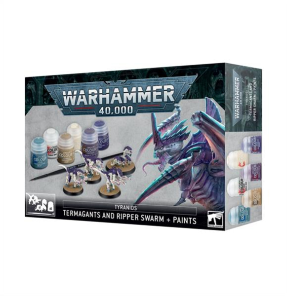 (60-13) Tyranid Paint Set+ Ger/Fre/Ita/Dut/Cz/Sv