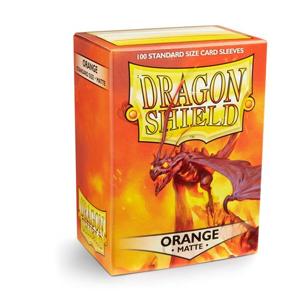 Dragon Shield Matte: Orange (100 Stück)