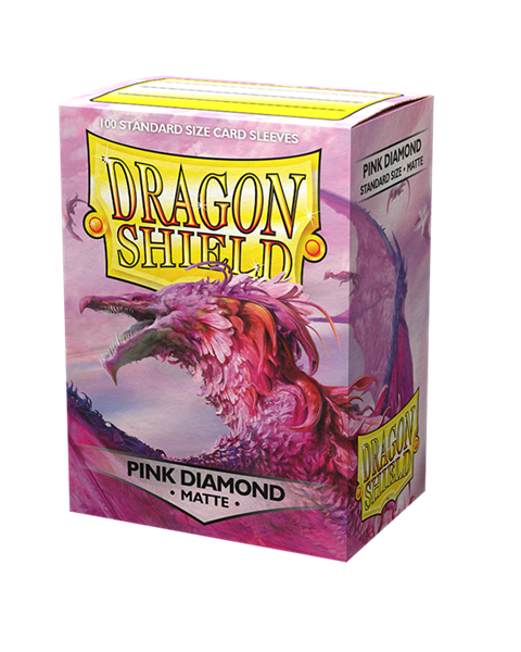 Dragon Shield: Matte – Pink Diamond (100)