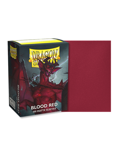 Dragon Shield: Matte – Blood Red 'Simurag' (100)