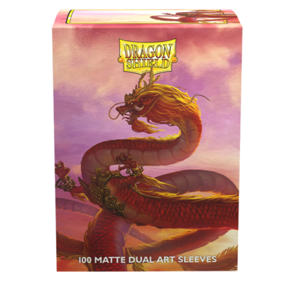 Dragon Shield Art Sleeves - Standard size - Matte Dual - Year of the Wood Dragon (100 Sleeves)