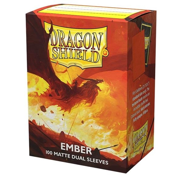 Dragon Shield Dual Matte Sleeves - Ember (100 Sleeves)