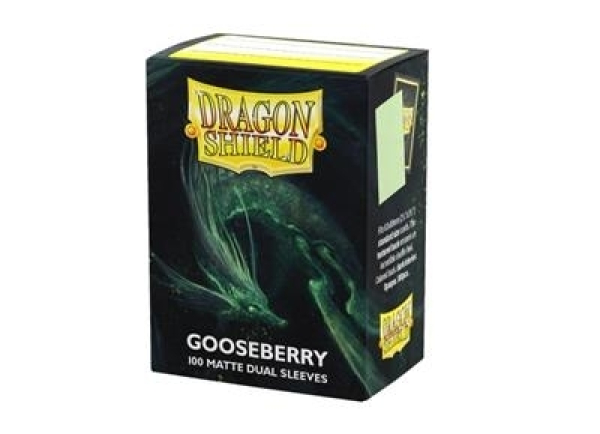 Dragon Shield Dual Matte Sleeves - Gooseberry (100 Sleeves)