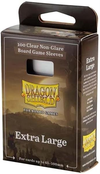 Board Game Sleeves Non-Glare - Extra Large (100 Sleeves)