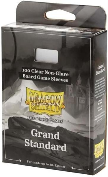 Board Game Sleeves Non-Glare - Grand Standard (100 Sleeves)