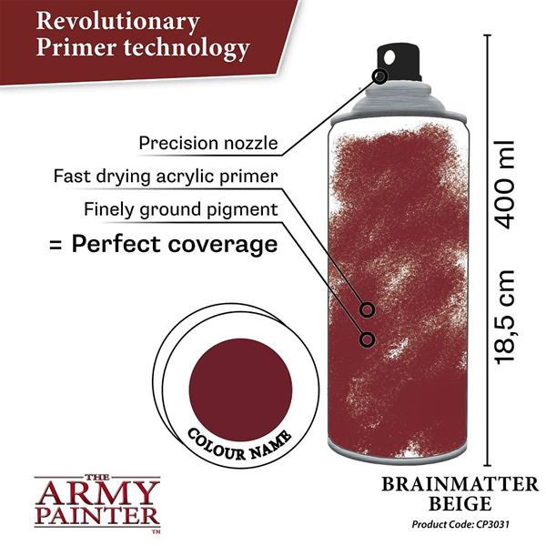 The Army Painter Colour Primer: Brainmatter Beige