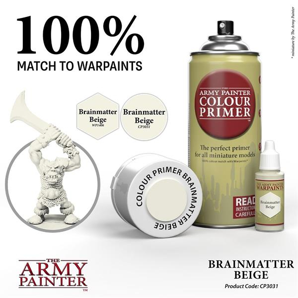 The Army Painter Colour Primer: Brainmatter Beige