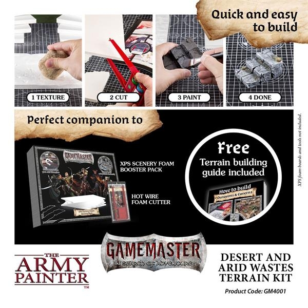 The Army Painter GameMaster: Desert & Arid Wastes Terrain Kit