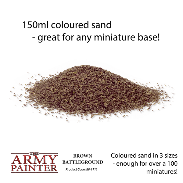 The Army Painter Battlefield Basing: Brown Battleground
