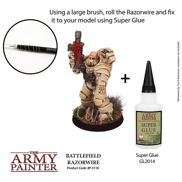 The Army Painter Battlefield Basing: Battlefield Razorwire