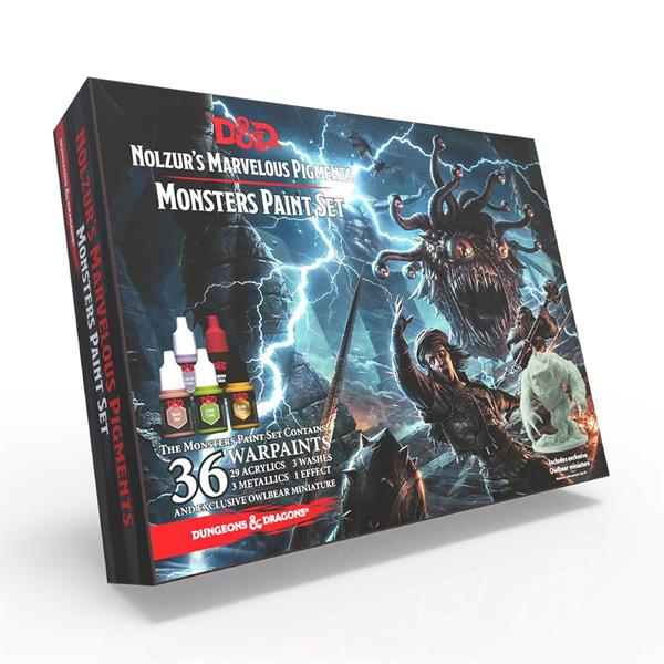 D&D Nolzur's Marvelous Pigments - Monsters Paint Set