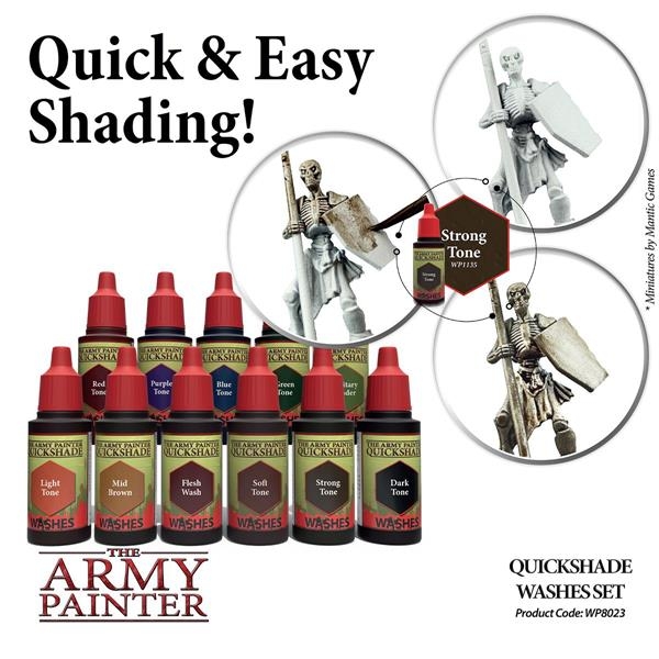 The Army Painter Quickshade Washes: Paint Set