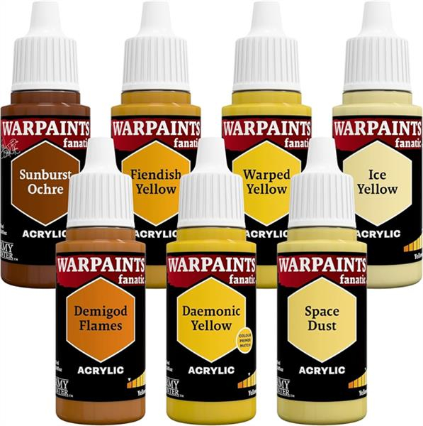 The Army Painter - Warpaints Fanatic: Yellows Triad PLUS+