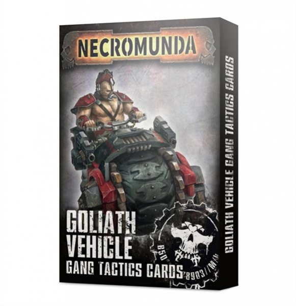 (301-09) Necromunda: Goliath Vehicle Gang Tactics Cards (engl.)