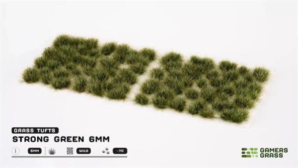 Strong Green 6mm - Wild (Gamers Grass)