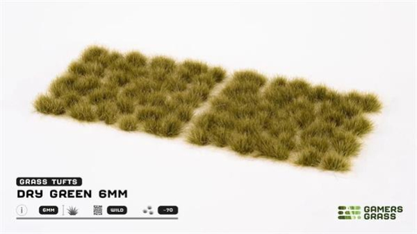Dry Green 6mm - Wild (Gamers Grass)