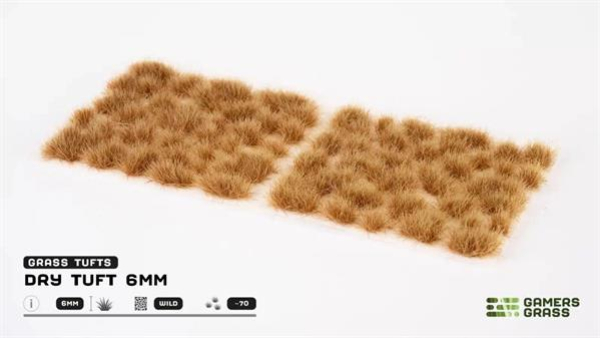 Dry Tuft 6mm - Wild (Gamers Grass)