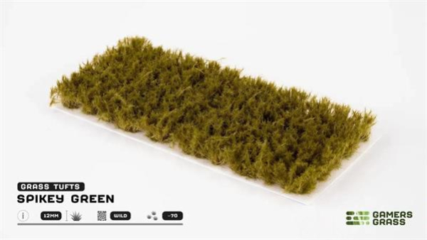 Spikey Green 12mm - Wild (Gamers Grass)