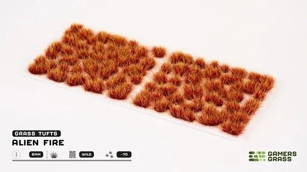 Alien Fire Tuft 6mm - Wild (Gamers Grass)