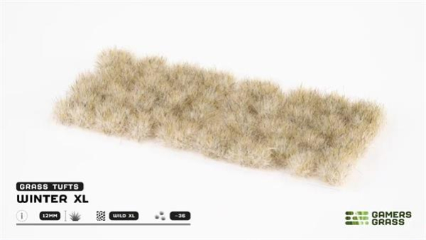 Winter XL Tufts (12mm) (Gamers Grass)