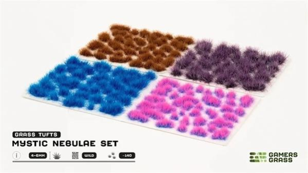 Mystic Nebulae Set - Wild (4mm/6mm) (Gamers Grass)