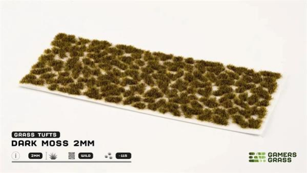 Dark Moss 2mm (Gamers Grass)