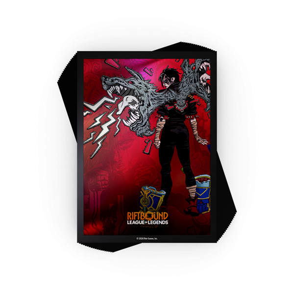 Riftbound: League of Legends TCG - Unleashed Art Sleeves: Vi,Piltover Enforcer