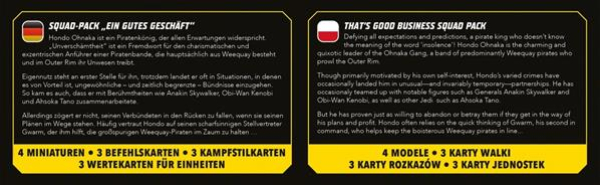 Star Wars: Shatterpoint – That’s Good Business Squad Pack (Squad-Pack “Ein gutes Geschäft”)