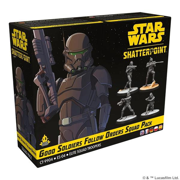 Star Wars: Shatterpoint – Good Soldiers Follow Orders Squad Pack („Gute Soldaten folgen Befehlen“)