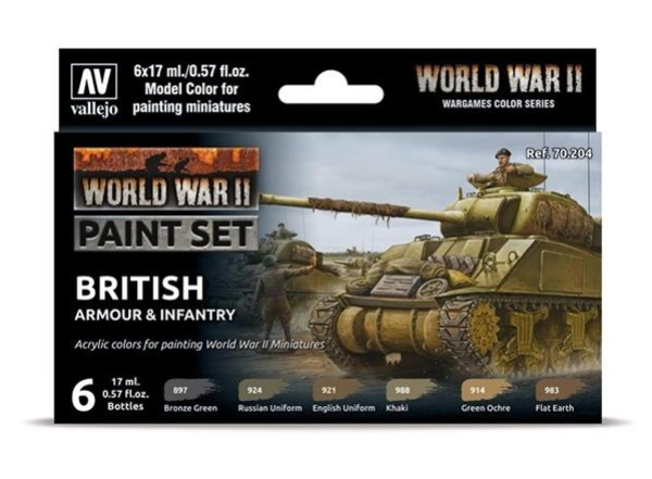 Model Color: WWII British Armour & Infantry