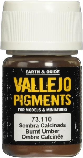 Vallejo Pigment Burnt Umber 35ml