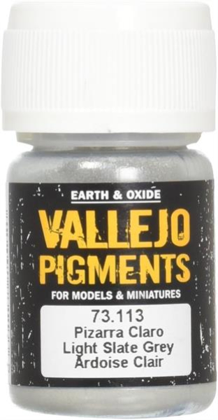 Vallejo Pigment Light Slade Grey 35ml