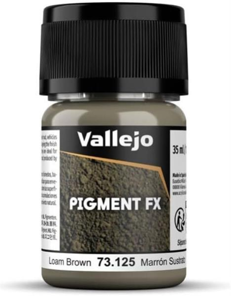 Vallejo Pigment Loam Brown 35ml