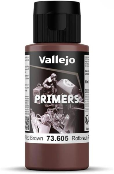 Vallejo Surface Primer German Red Brown (60ml)