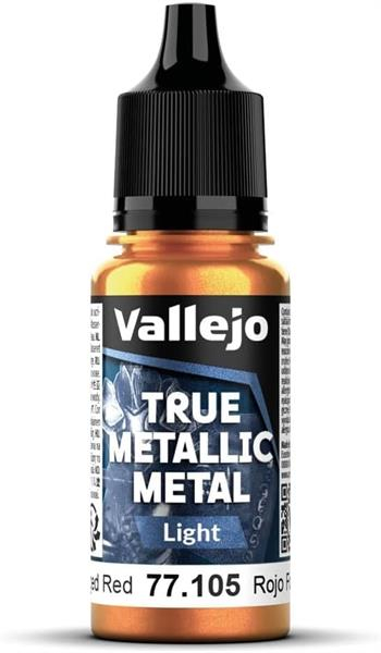 Vallejo Forged Red 18 ml - True Metallic Metal Light